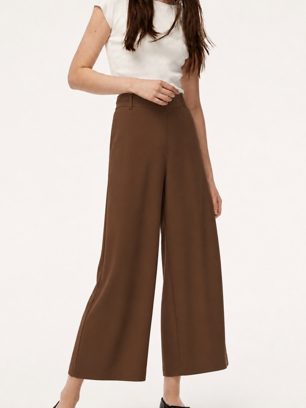 Wilfred Free Faun Pant Elastic Waist Tie Back
Wide Leg Pants Sz XS